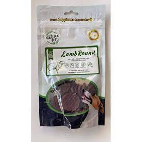 ECO NATURE LAMB ROUND KUZU ETLİ YUVARLAK KÖPEK ÖDÜL 100G